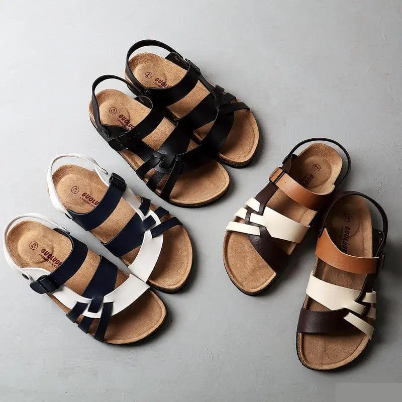 Leah | Leather Sandals