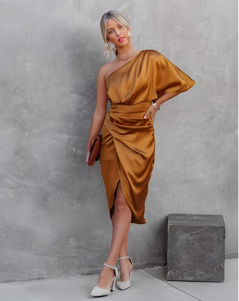 Hype Adele | ELEGANT SILK PARTY DRESS