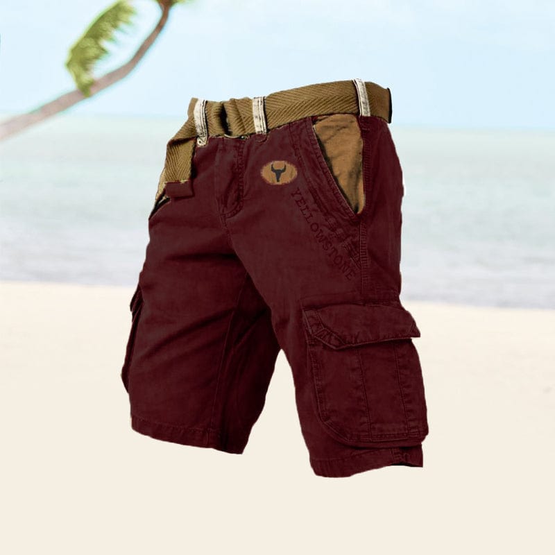 Hype Burgundy / S Hype | Men's cargo shorts