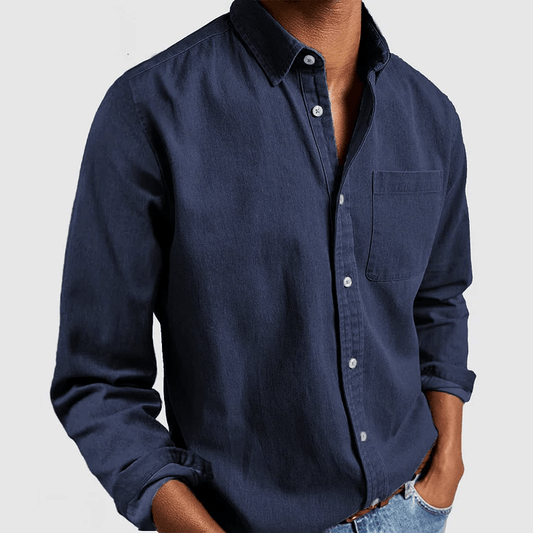 Hype Dark blue / M Nick | Casual shirt