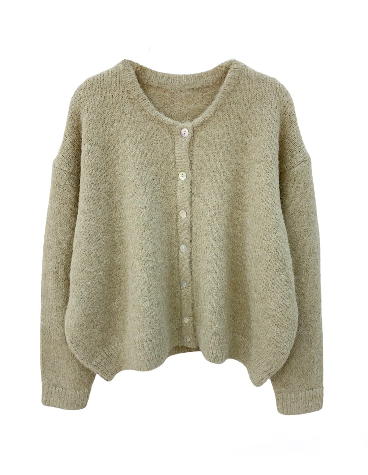 Hype Light Green Hype™ | MultiColour Cardigan