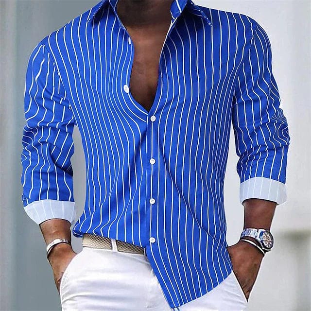 Hype Melbourne Blue / S Jackson | Classic striped shirt