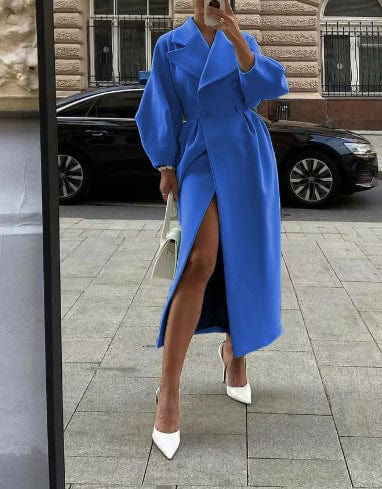 Hype Melbourne Blue / S Rebecca™ Women's Fashion Coats