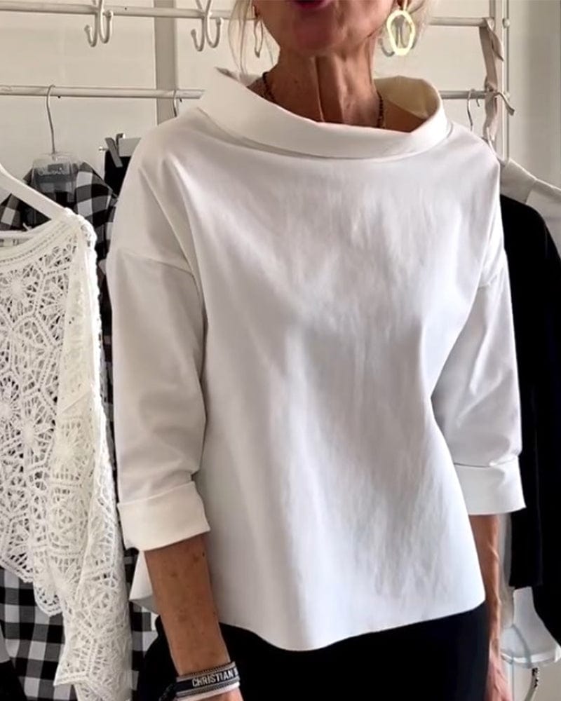 Hype Melbourne Shirts & Tops White / S Elizabeth | Elegant top