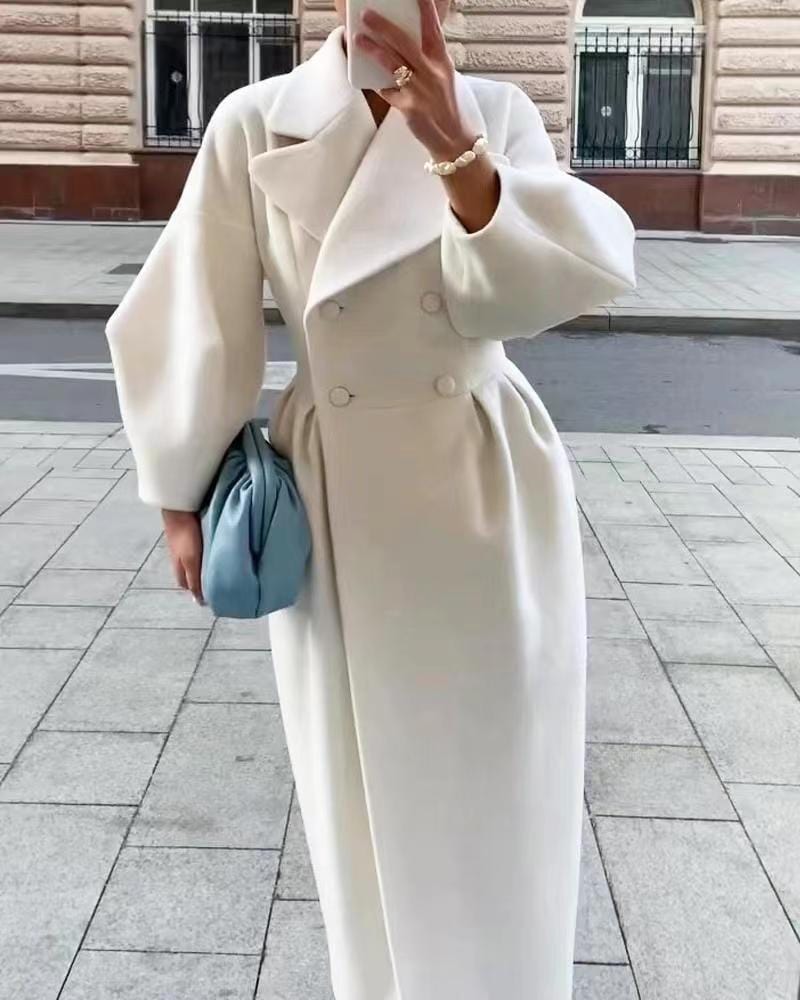 Hype Melbourne White / S Rebecca™ Women's Fashion Coats