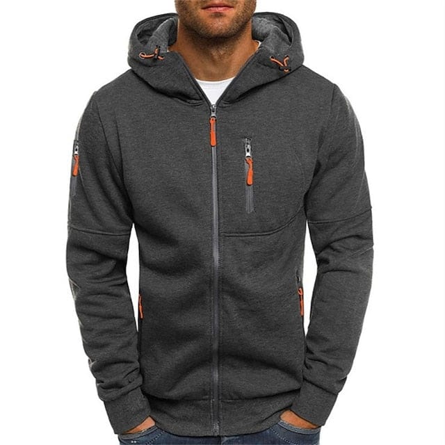 Hype Sweater Dark Gray / S The Autumn Elegance Hoodie