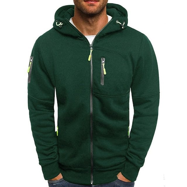 Hype Sweater Green / S The Autumn Elegance Hoodie