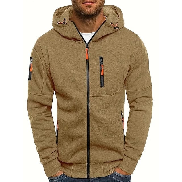 Hype Sweater Khaki / S The Autumn Elegance Hoodie