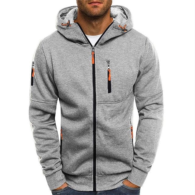 Hype Sweater Light Gray / S The Autumn Elegance Hoodie