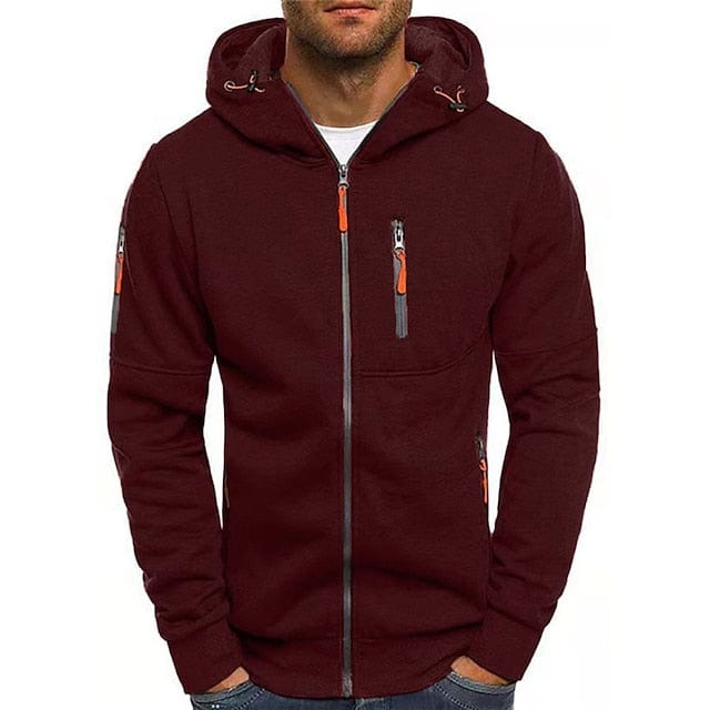 Hype Sweater Wine / S The Autumn Elegance Hoodie