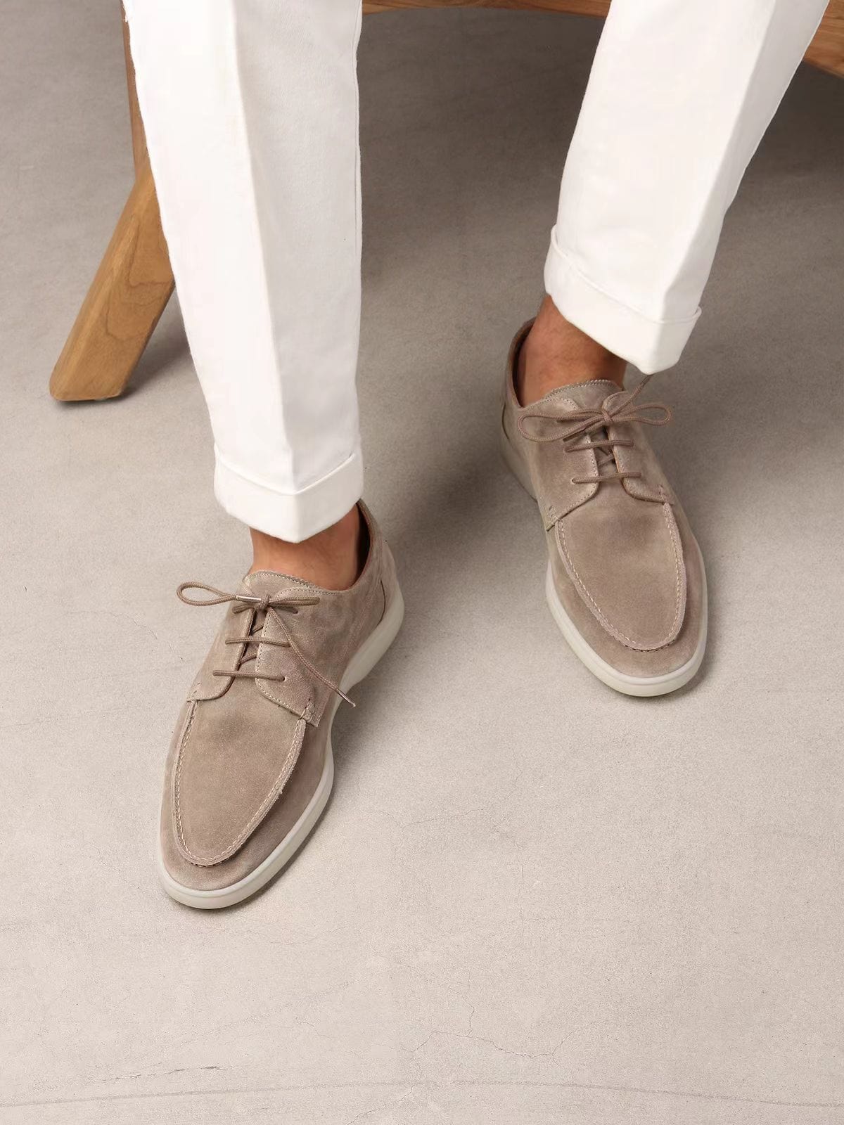 Hype Toronto Shoes Adam | Suede lace-up Moccasins