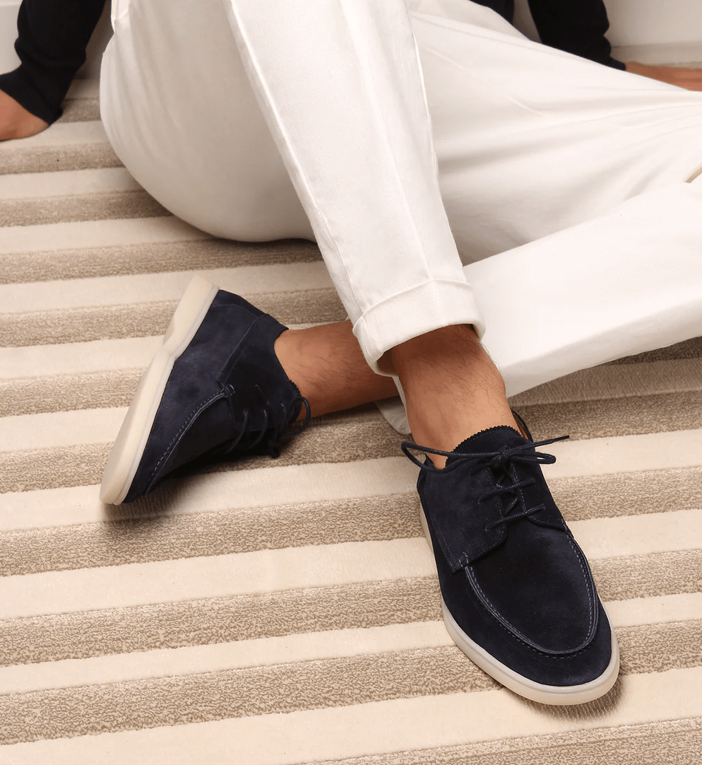 Hype Toronto Shoes Adam | Suede lace-up Moccasins