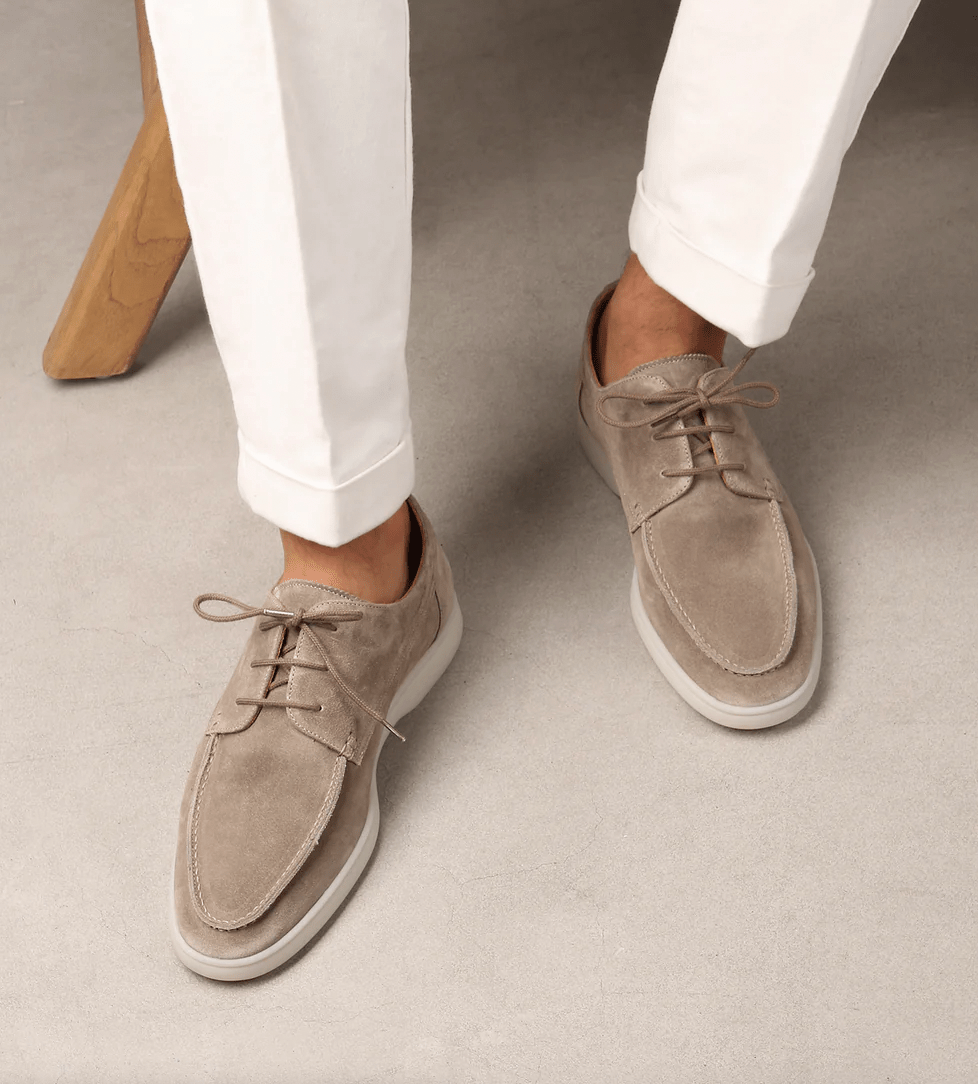 Hype Toronto Shoes Adam | Suede lace-up Moccasins