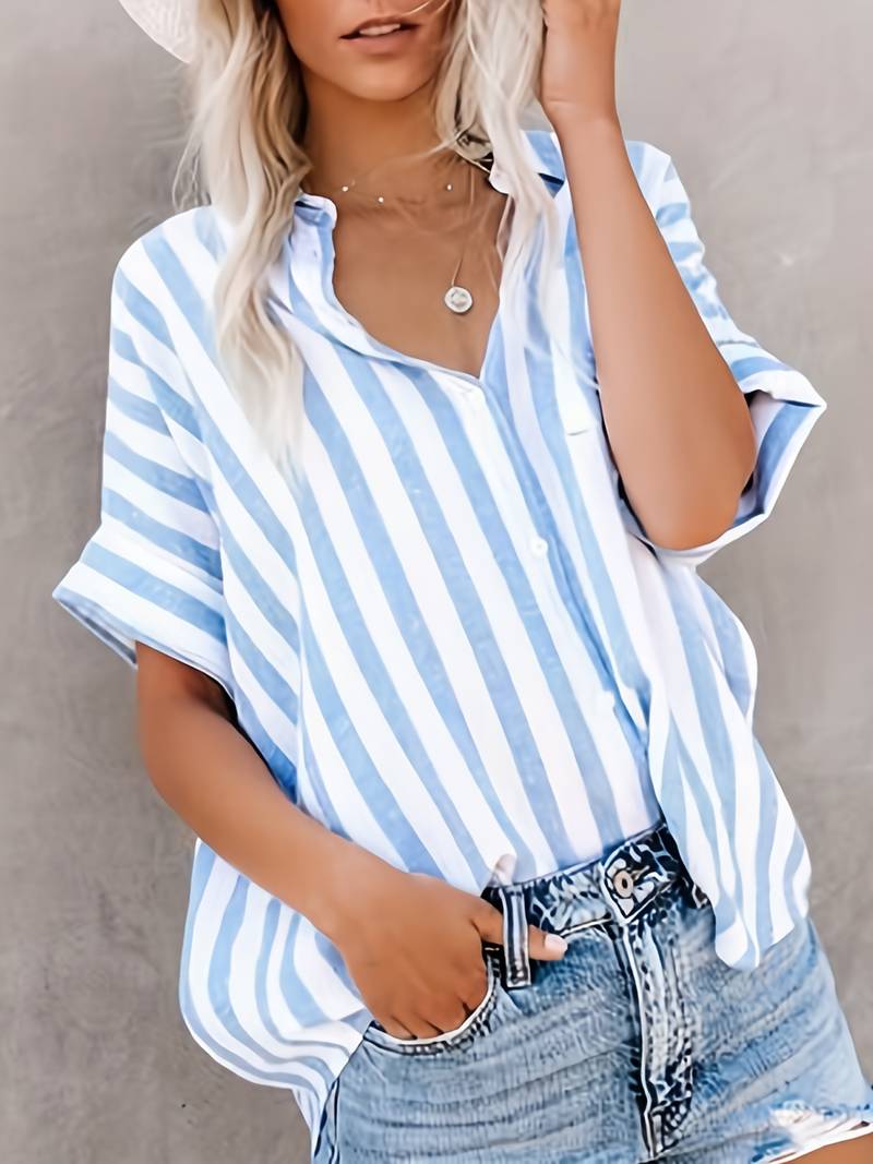 STAR Blue / S Star™ | Striped Shirt