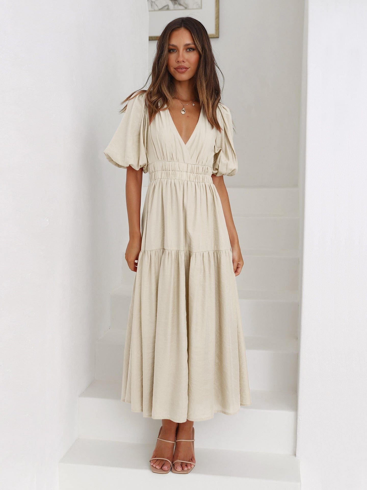 STAR Cream / S Star™ | Midi Dress