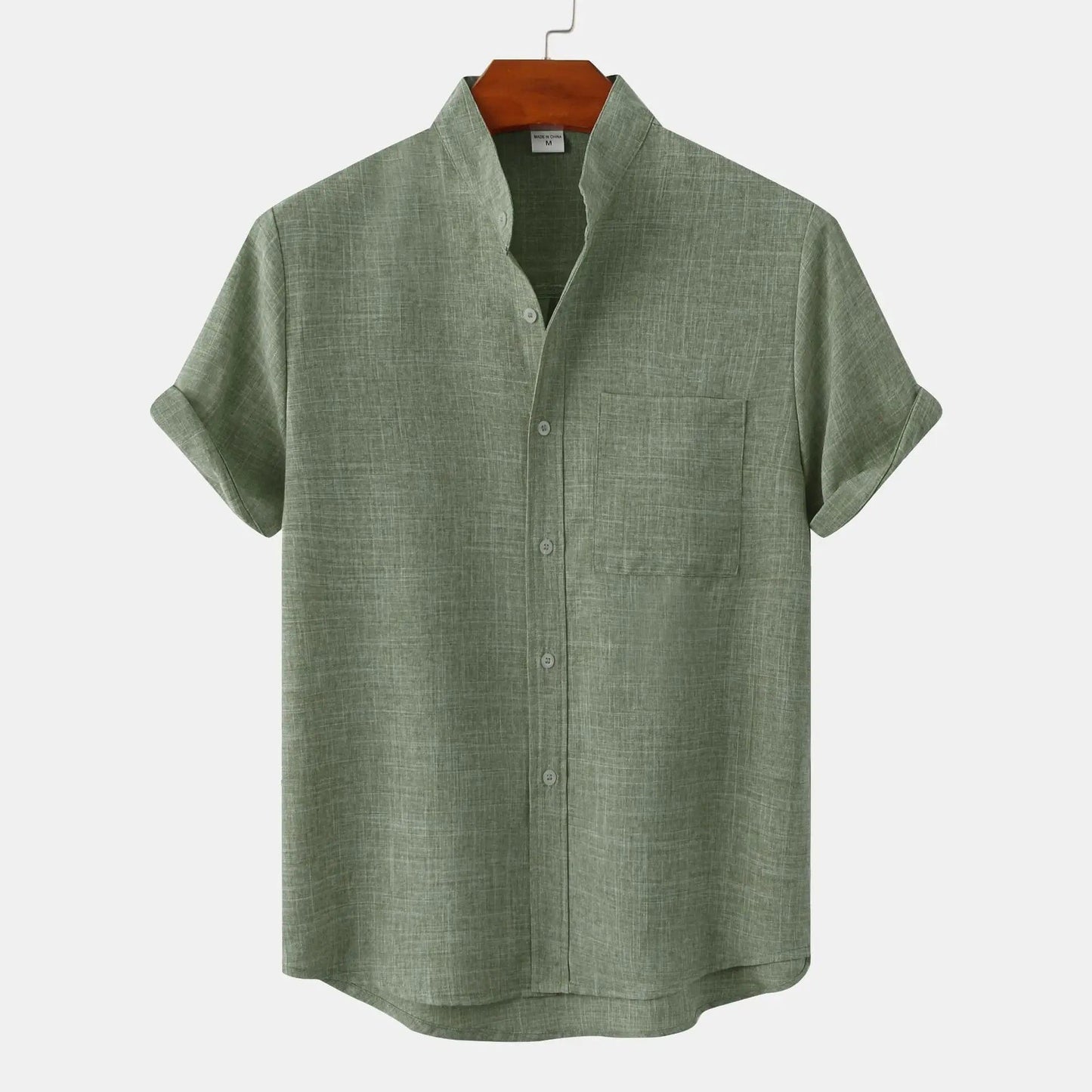 STAR Green / S Cosmo™ Excellence - Luxury linen casual shirt