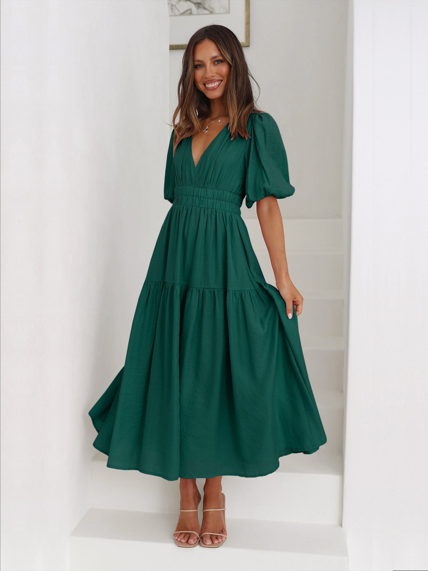 STAR Green / S Star™ | Midi Dress