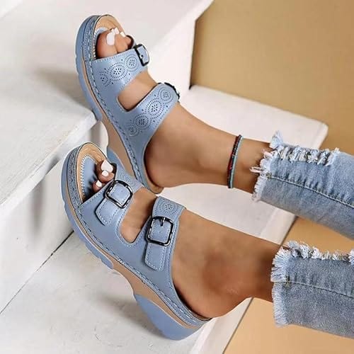 STAR Kleding Light blue / 4.5 US Lydia™ | Orthopaedic sandals