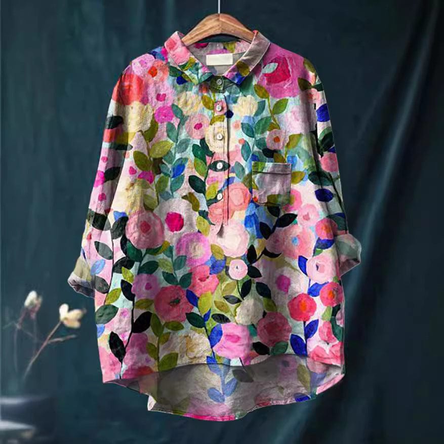 STAR kleding Multicolour / S Luna™ - Elegant colourful blouse