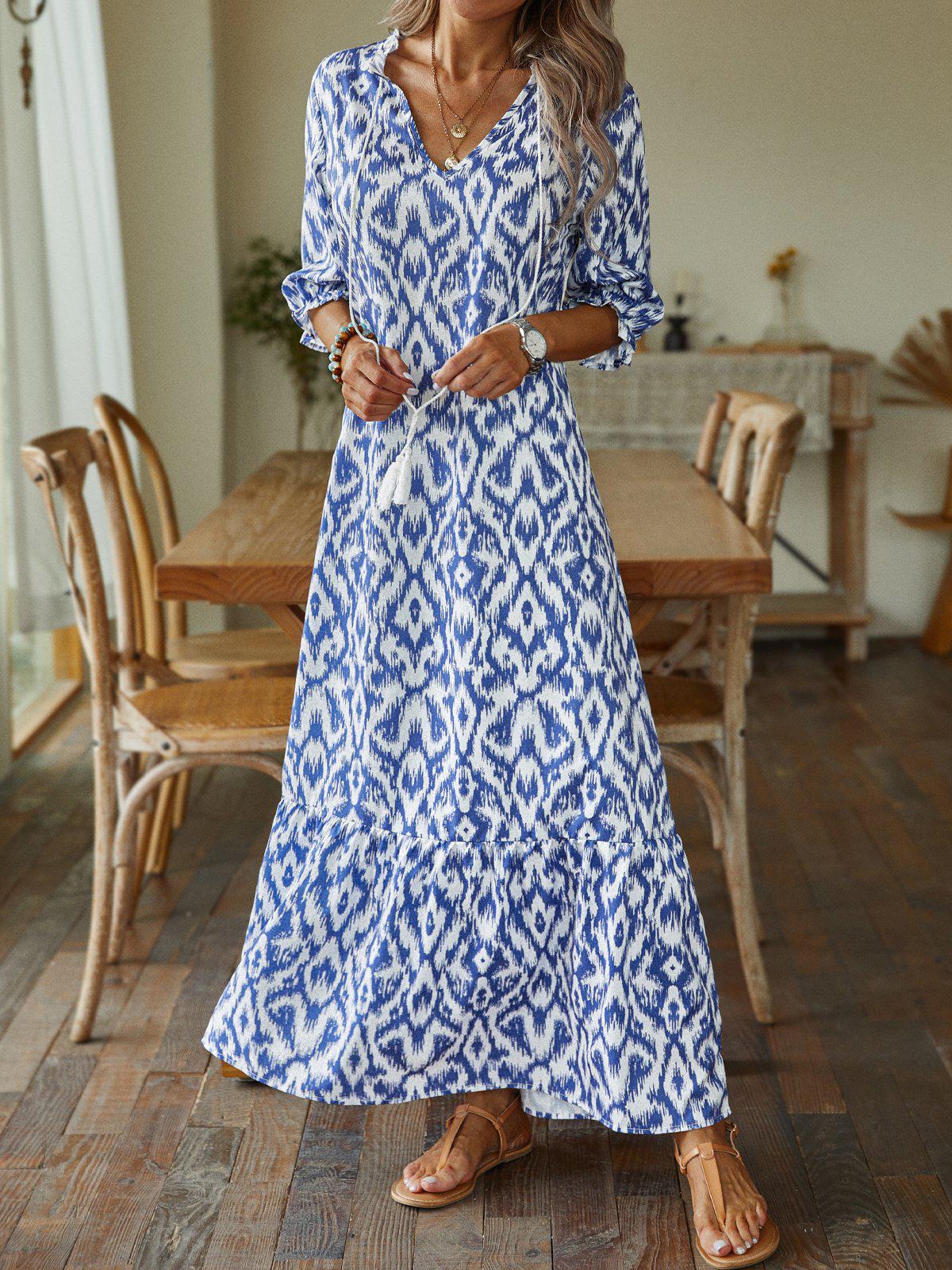 STAR Luna™ - Maxi dress with print