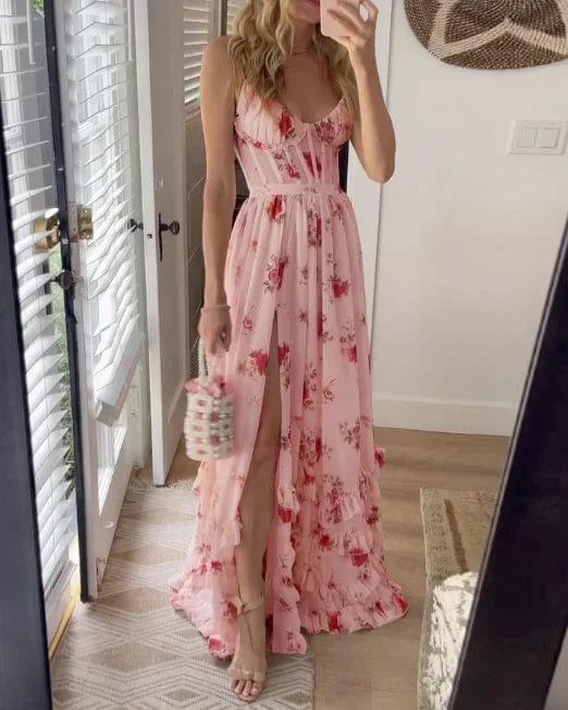 STAR Pink / S Annabelle - ELEGANT DRESS