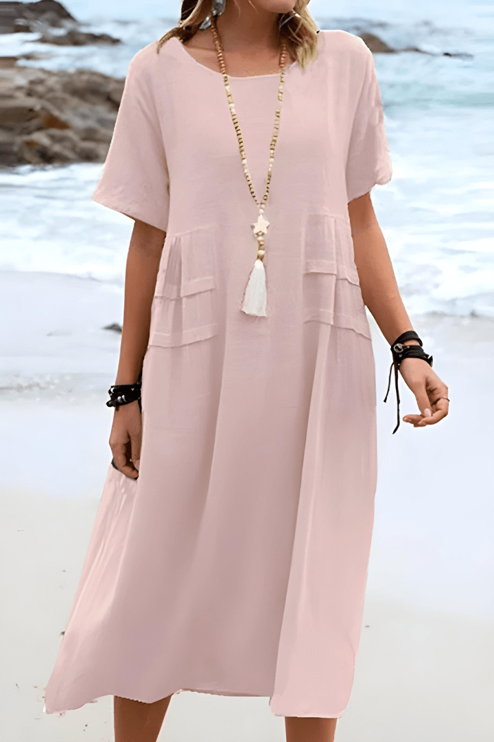 STAR Pink / S Luna™ | Stunning Tummy Covering Dress