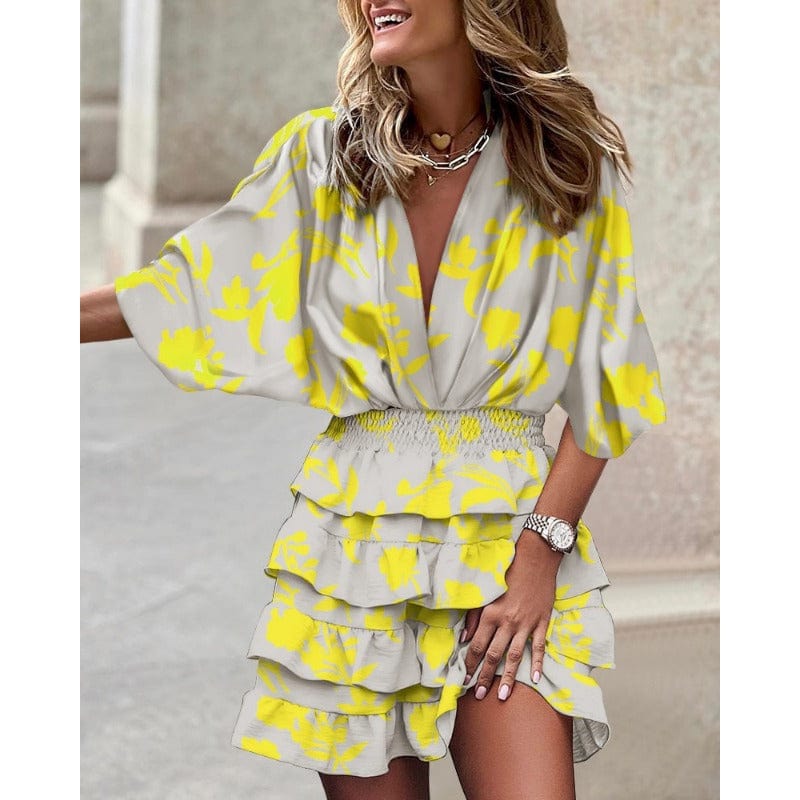 STAR Yellow / S JOLYNN Dress